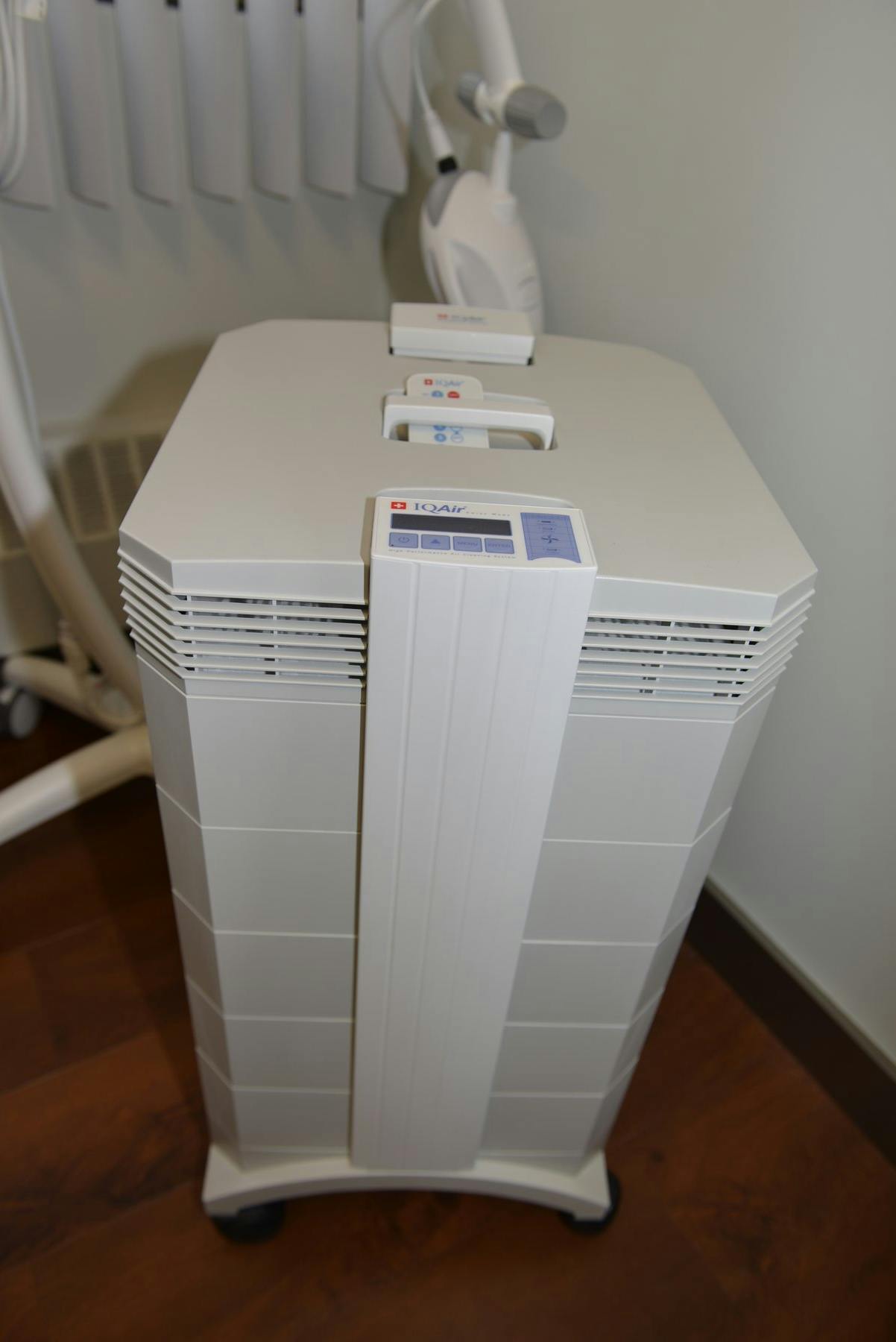 Photo of IQAir air purifier
