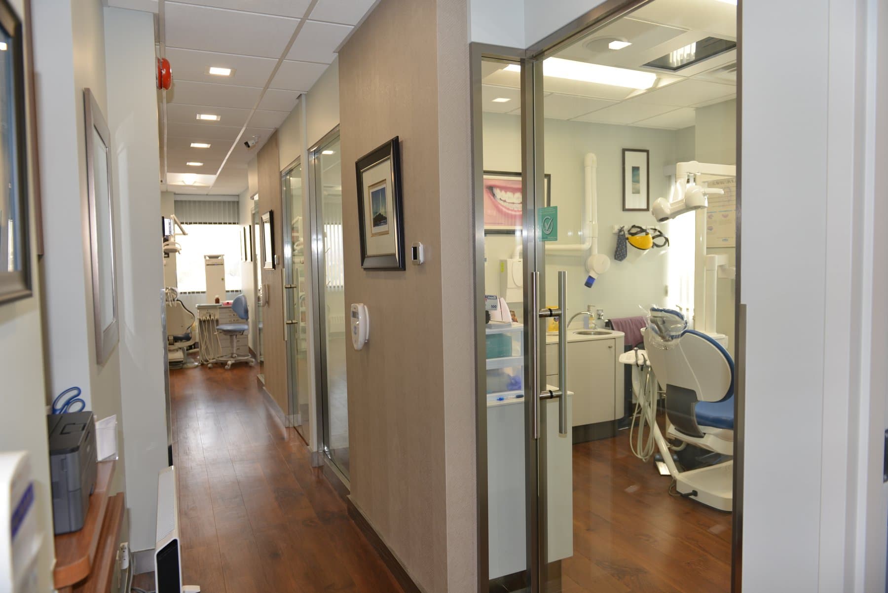 Photo of enclosed glass operatories